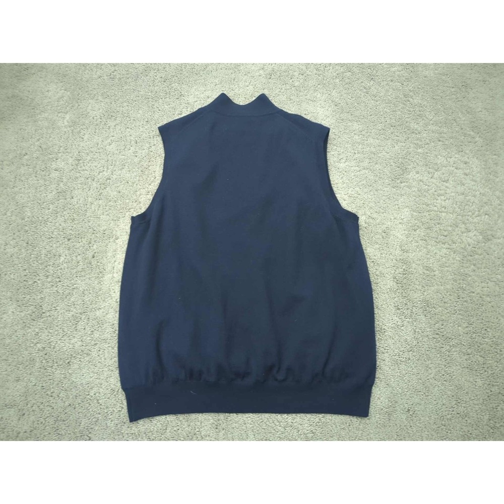 Fairway & Greene Sweater Vest‎ Mens XL Merino Wool Spanish Oaks Golf Club Acorn - Picture 9 of 10